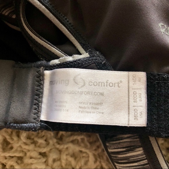 Moving Comfort Gray Sports Bra - Picture 3 of 3